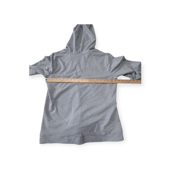 Michael Kors Blue Slub Chambray Pullover Hoodie Size L NWT - Picture 11 of 11